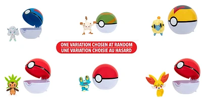 Pokémon Clip n Go – Une variation choisie au hasard