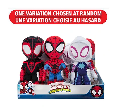 Spidey & His Amazing Friends 8" Plush – One Variation Chosen at Random