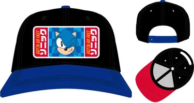 Sonic Gotta go Fast Snapback Hat 