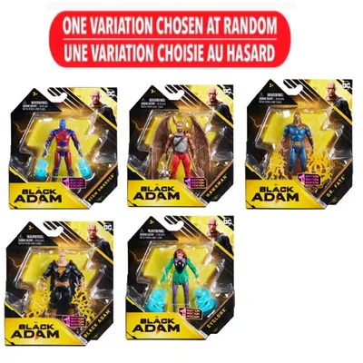 Black Adam Figures  - One Variation Chosen at Random