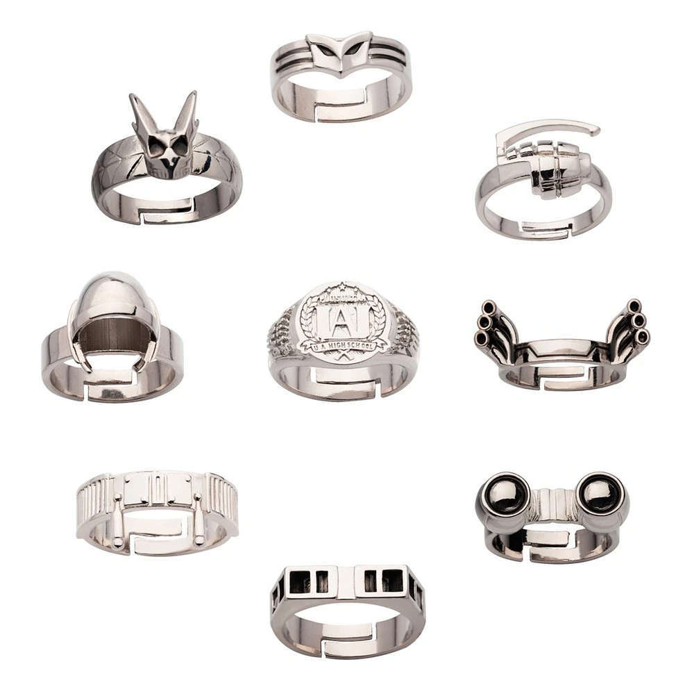 My Hero Academia Collector Ring Set 