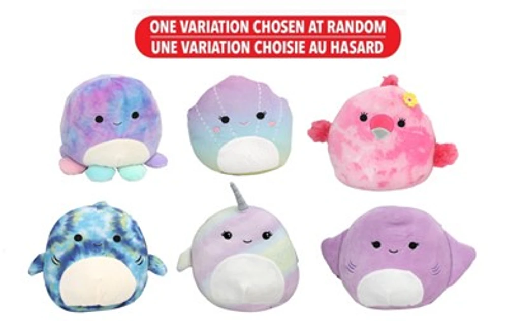 Squishmallow 8in Sealife Assorted – One Variation Chosen at Random