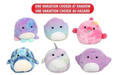 Squishmallow 8in Sealife Assorted – One Variation Chosen at Random