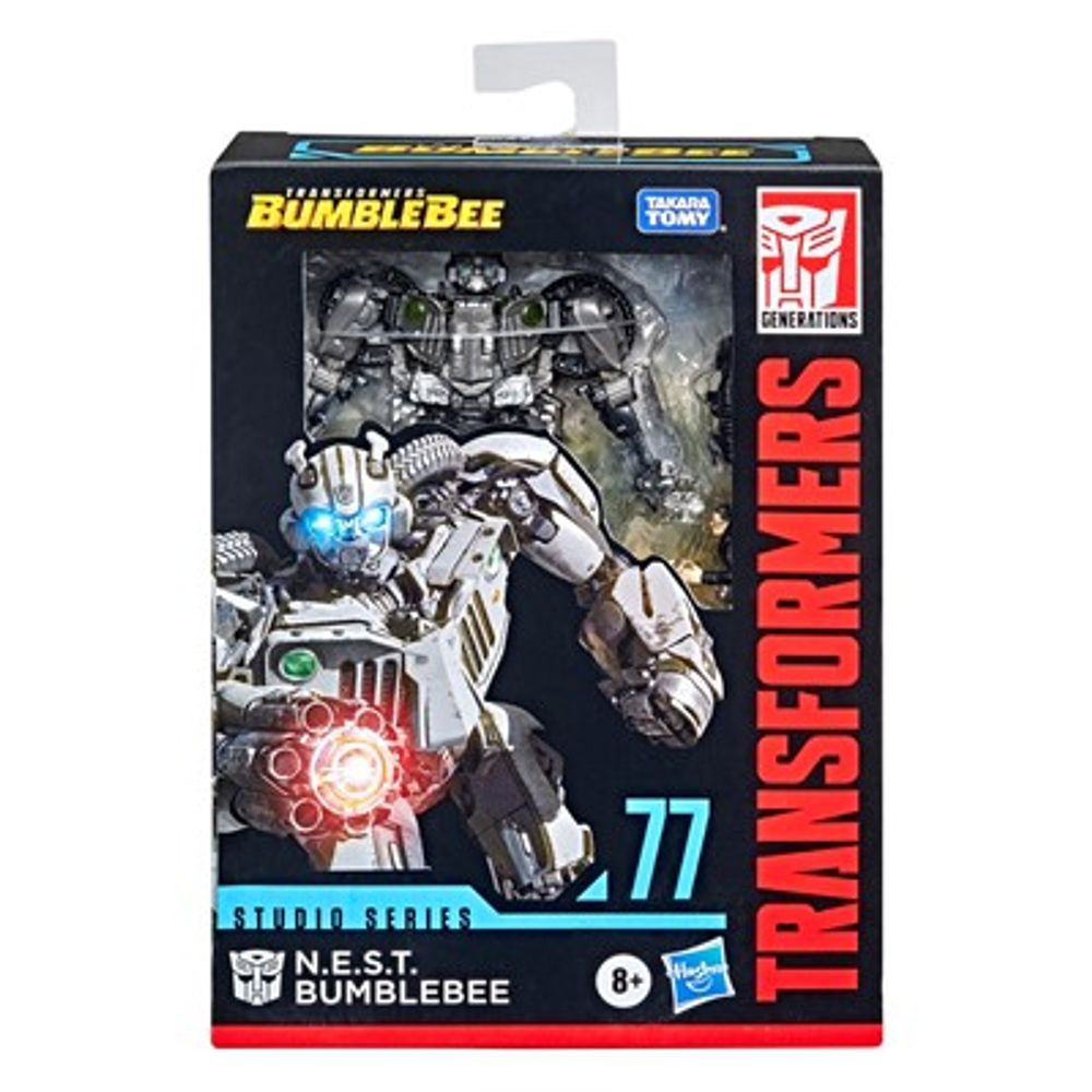 Transformers Studio Series 77 Deluxe Universal Studios N.E.S.T. Bumblebee 