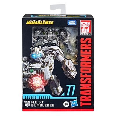Transformers Studio Series 77 Deluxe Universal Studios N.E.S.T. Bumblebee 