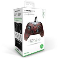 PDP Gaming Xbox Wired Controller: Crimson Red 