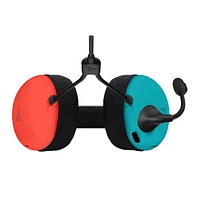 PDP Gaming LVL40 Nintendo Switch Wired Stereo Gaming Headset: Bleu rouge 