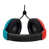 PDP Gaming LVL40 Nintendo Switch Wired Stereo Gaming Headset: Bleu rouge 
