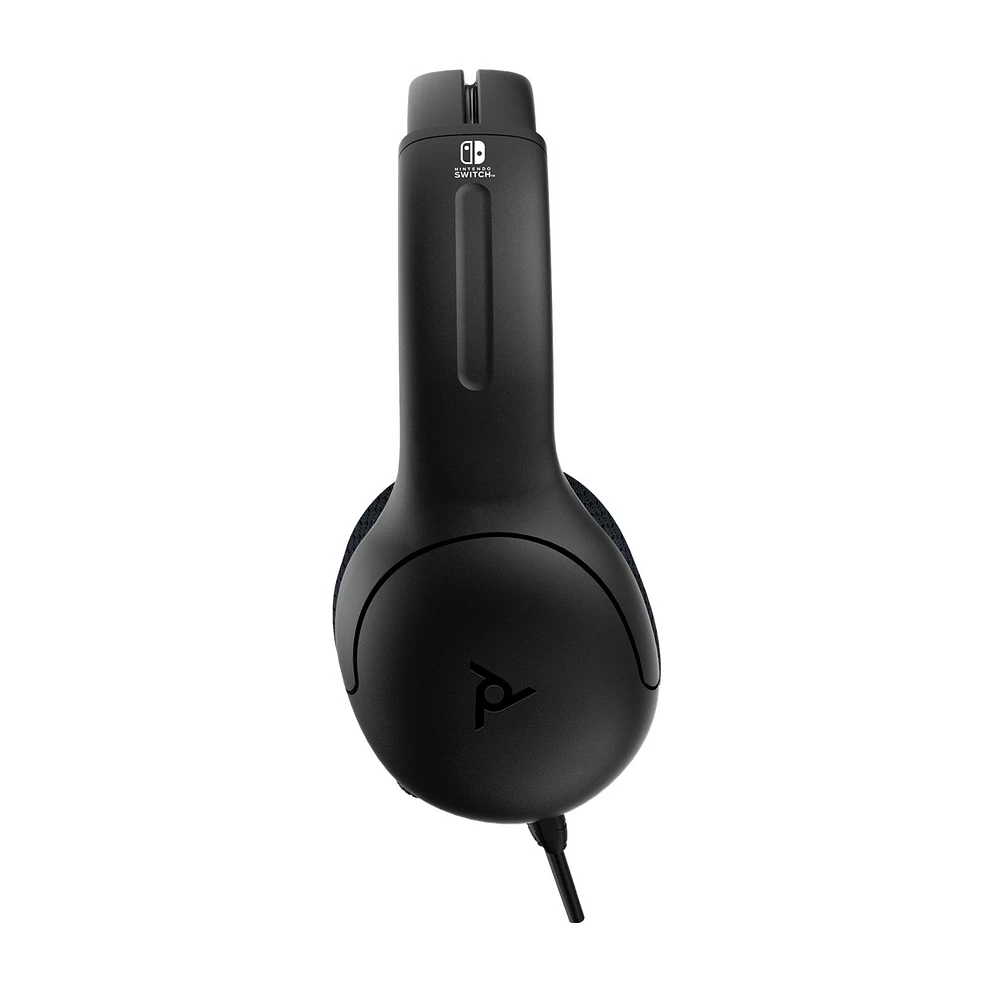 PDP Gaming LVL40 Nintendo Switch Wired Stereo Gaming Headset: Black & White 