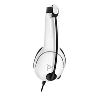 PDP Gaming LVL40 Nintendo Switch Wired Stereo Gaming Headset: Black & White 