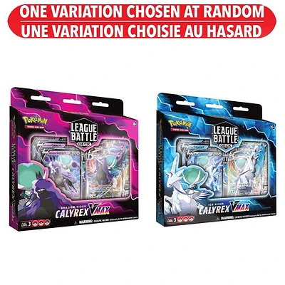Pokémon Trading Card Game Calyrex VMAX League Battle Deck Assortie – Une variation choisie au hasard