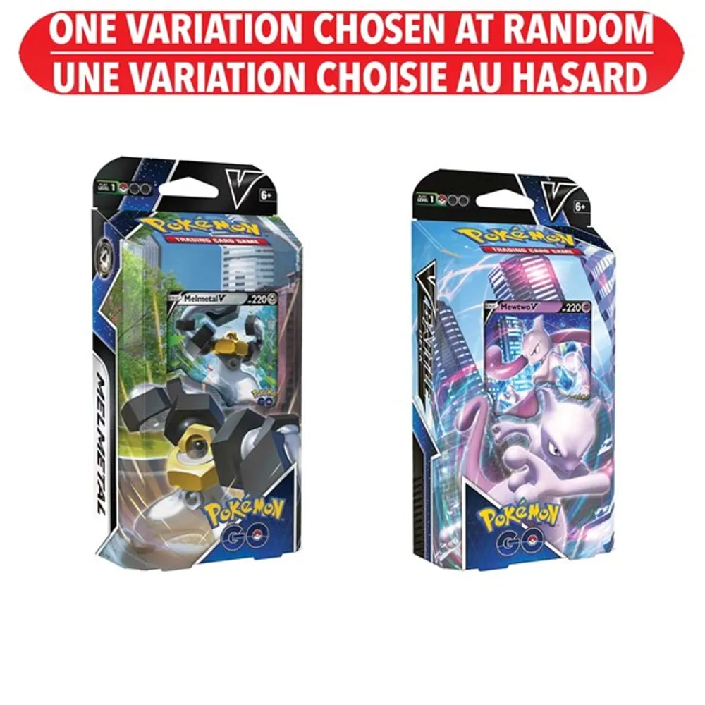 Pokémon GO V Battle Deck – One Variation Chosen at Random