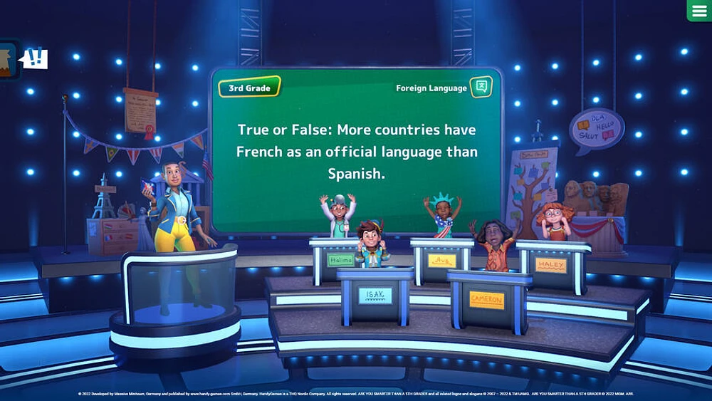Are you smarter than a 5th grader? 