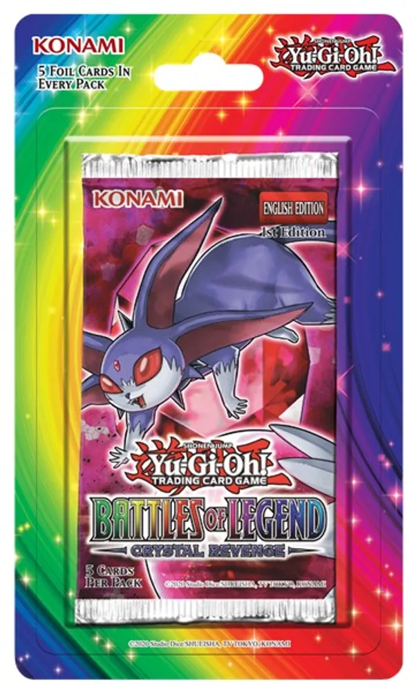 Yu-Gi-Oh! Trading Card Game: Battles of Legend Crystal Revenge Booster