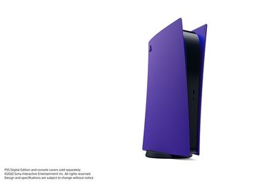 PS5™ Digital Console Covers – Galactic Purple 