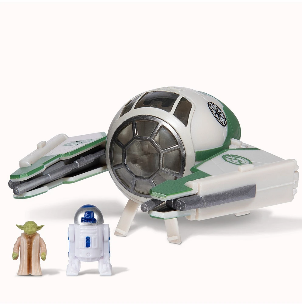 Star Wars 3-Inch Vehicle & Figure W2 Assorted Micro Galaxy Squadron – One Variation Chosen at Random