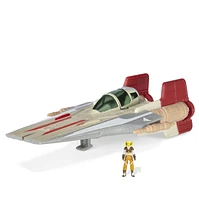 Star Wars 3-Inch Vehicle & Figure W2 Assorted Micro Galaxy Squadron – One Variation Chosen at Random