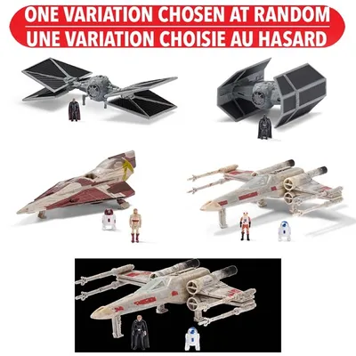 Star Wars 5-Inch Vehicle and Figure W1 Assorted Micro Galaxy Squadron – One Variation Chosen at Random