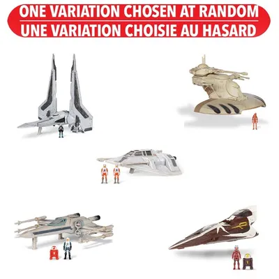 Star Wars 5-Inch Vehicle & Figure Assorted Micro Galaxy Squadron – One Variation Chosen at Random