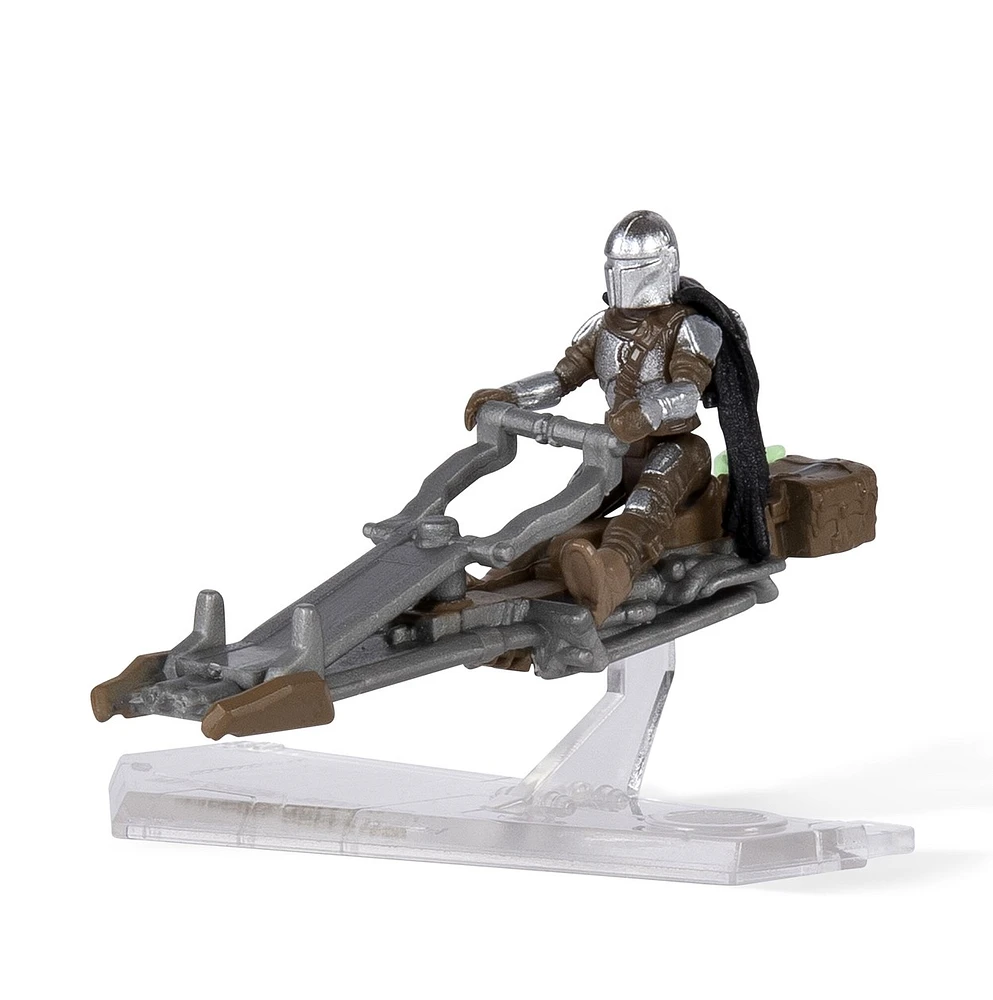Star Wars Micro Galaxy Squadron Scout Class Vehicle and Micro Figure – One Variation Chosen at Random
