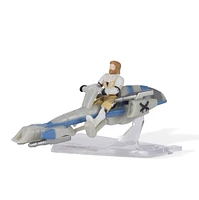 Star Wars Micro Galaxy Squadron Scout Class Vehicle and Micro Figure – One Variation Chosen at Random
