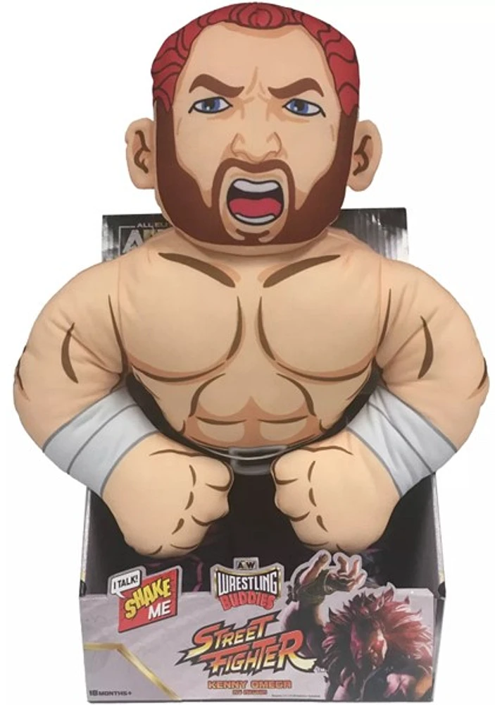 AEW All Elite Wrestling x Street Fighter - Kenny Omega as Akuma 17-Inch Wrestling Buddies Plush - GameStop Exclusive