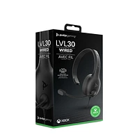 Xbox Level 30 Black Headset 