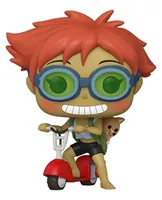 POP Animation: Cowboy Bebop- Edward on Scooter with Ein 