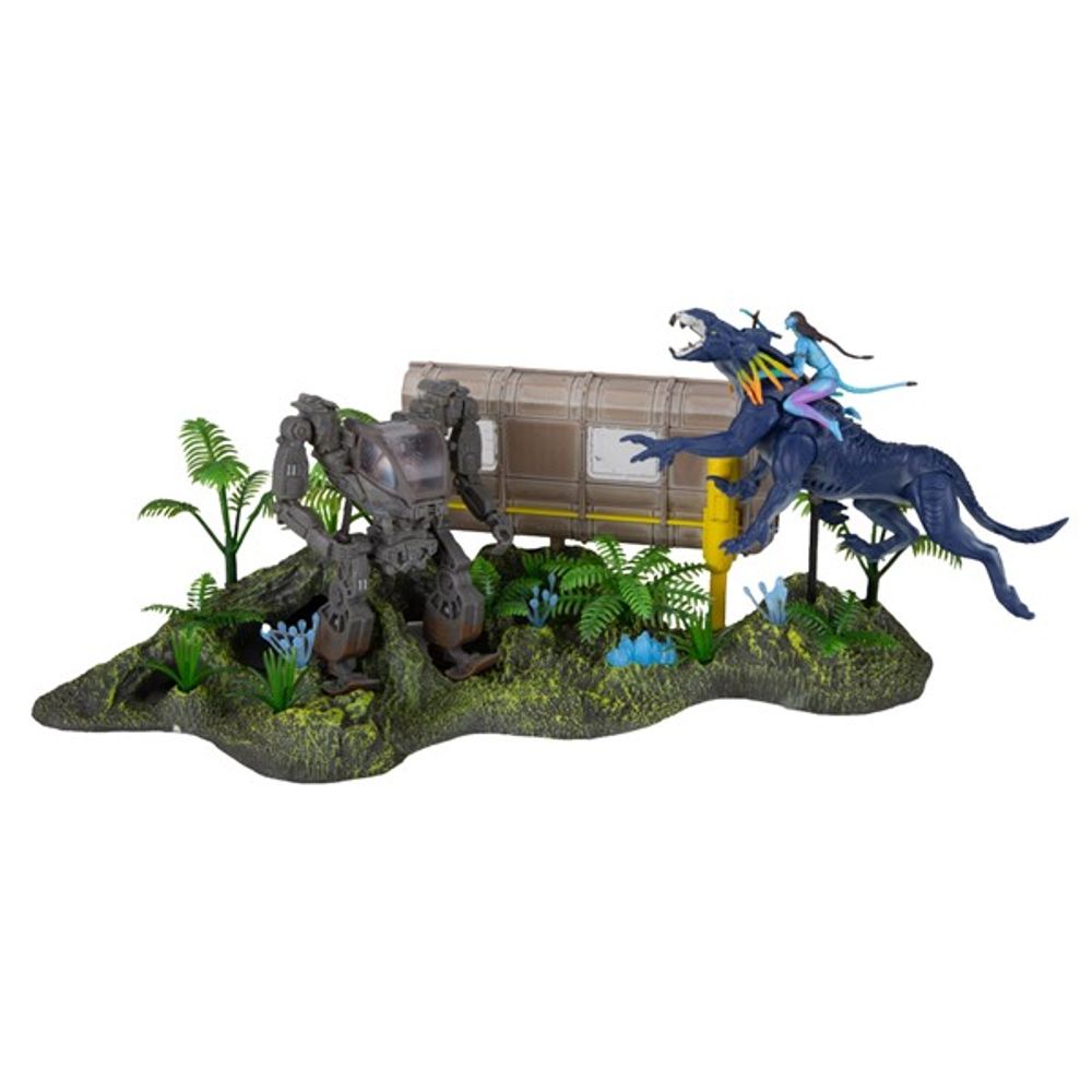 Avatar - Shack Site Battle 2.5-Inch Scale World of Pandora Playset 