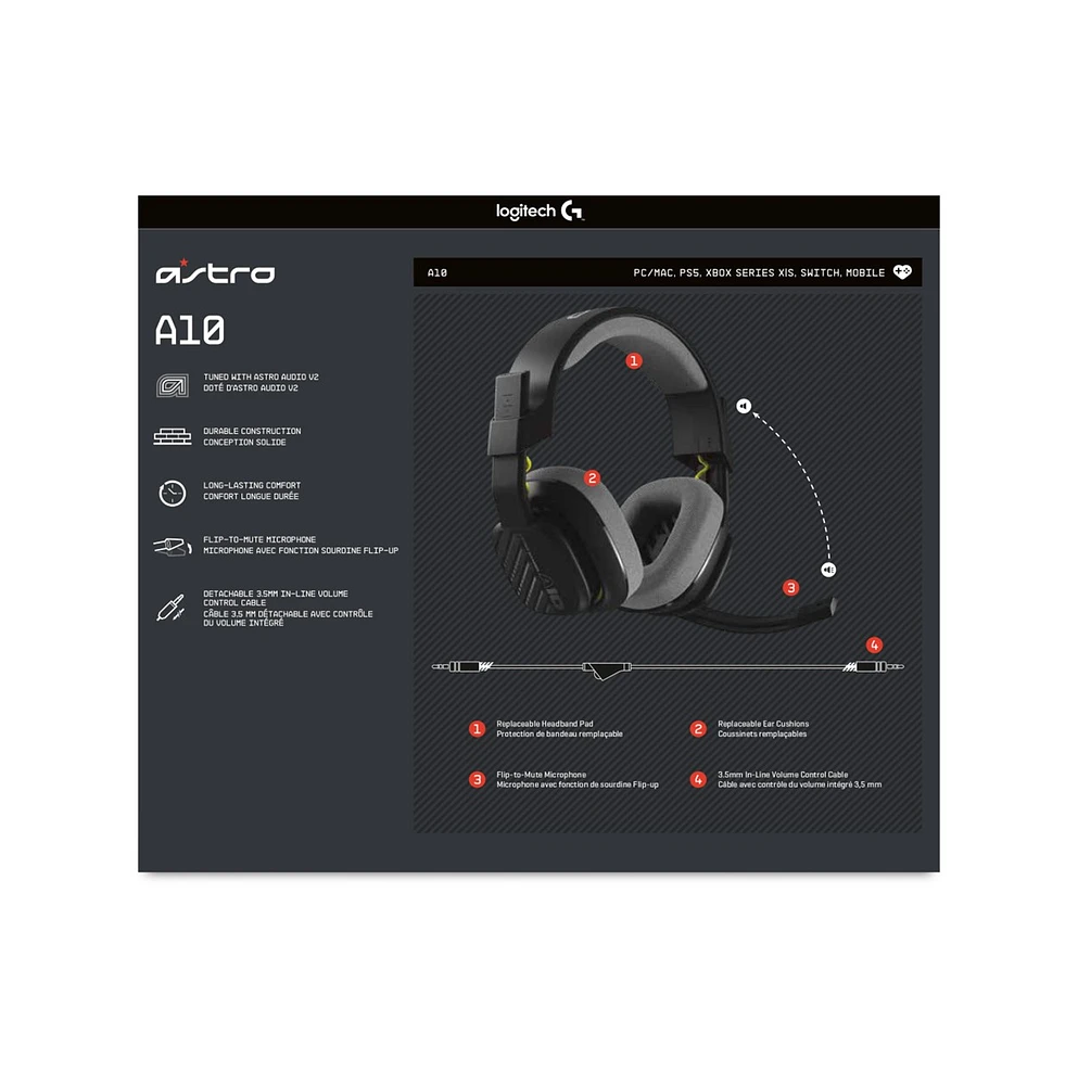 Astro Gaming A10 Gen 2 Headset for PlayStation
