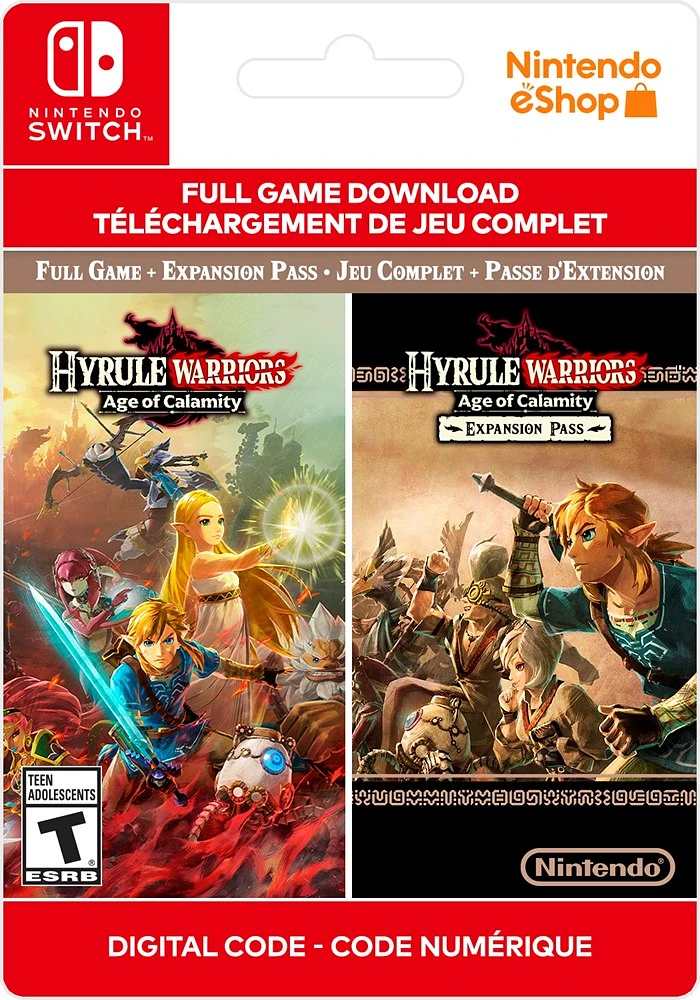Hyrule Warriors Age Of Calamity + Passe d'Extension - Numérique