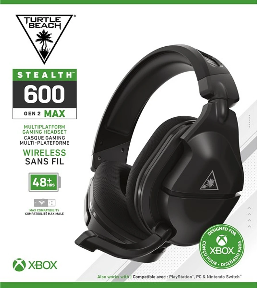 Turtle Beach Stealth™ 600 Gen 2 MAX Headset for Xbox Series X|S & Xbox One - Black