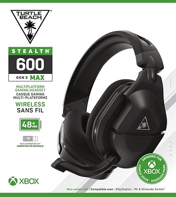 Turtle Beach Stealth™ 600 Gen 2 MAX Headset for Xbox Series X|S & Xbox One - Black 