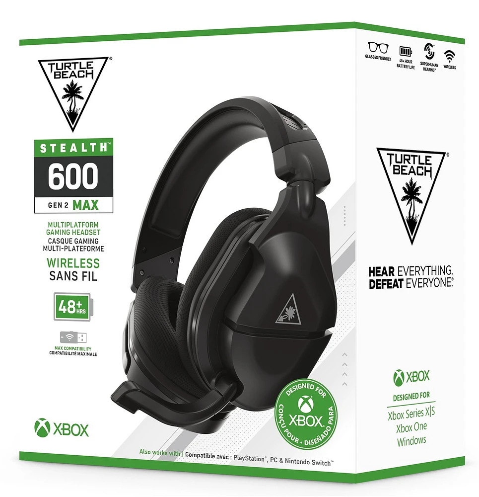 Turtle Beach Stealth™ 600 Gen 2 MAX Headset for Xbox Series X|S & Xbox One - Noir 