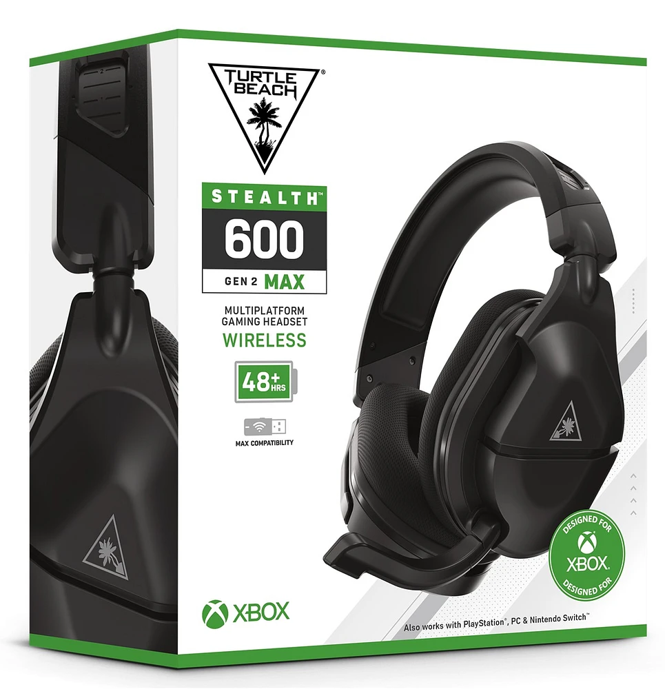 Turtle Beach Stealth™ 600 Gen 2 MAX Headset for Xbox Series X|S & Xbox One - Noir 