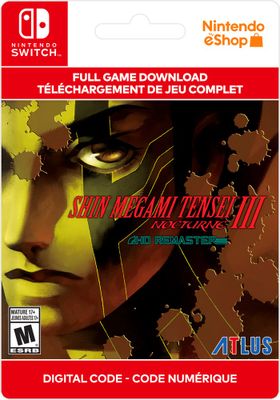 Shin Megami Tensei III Nocturne HD Remaster - Digital