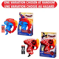 Nerf MicroShots Spider-Man 2099 Blaster - Assorted - One Variation Chosen at Random 