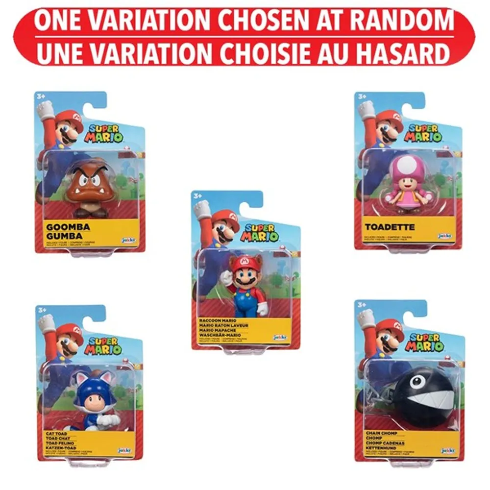 Nintendo 2.5-Inch Wave Assorted – One Variation Chosen at Random