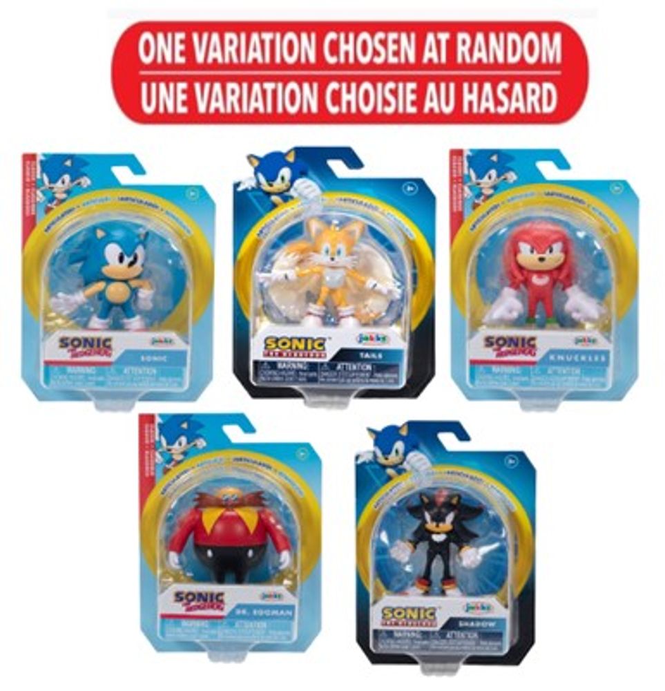 Sonic Inch Assorted Figures