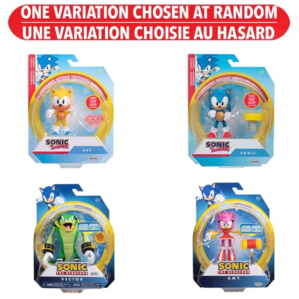 Sonic the Hedgehog 4-Inch figure Wave 10 assorted – One Variation Chosen at Random