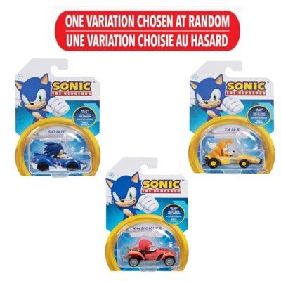 Sonic 1:64 Diecast Vehicle Assorted Character 