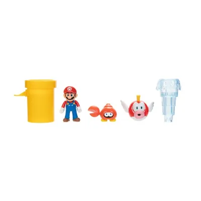 Nintendo Super Mario 2.5 Inch sparkling waters Diorama set 