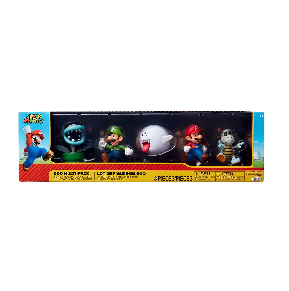 Ensemble de 5 figurines Nintendo 2.5 pouces Boo Mansion 