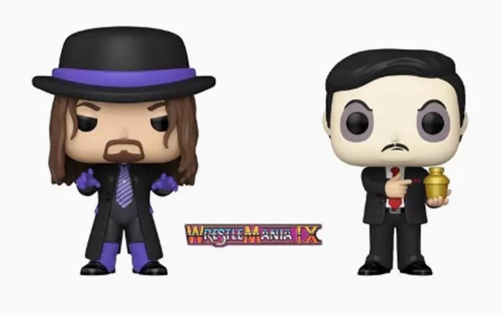 Funko POP! and Pin WWE: Undertaker and Paul Bearer with WrestleMania IX Pin Vinyl Figure Set 2-Pack - GameStop Exclusive!