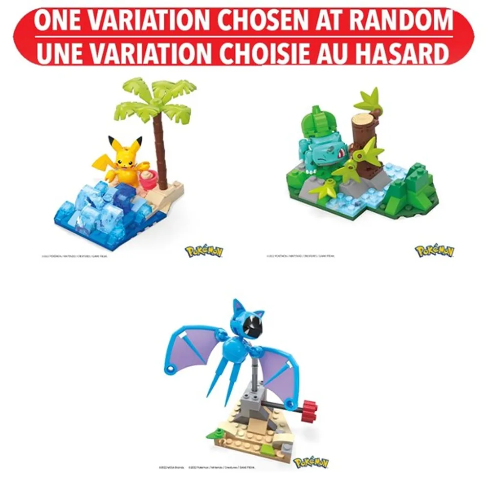 Mega: Pokémon Build Playset Assortment – One Variation Chosen at Random