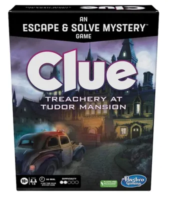 Clue: Treachery at Tudor Mansion, An Escape & Solve Mystery Game 