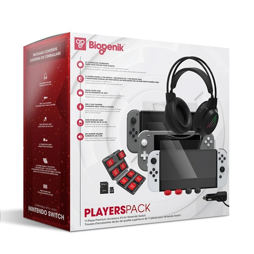 Biogenik Players Pack for Nintendo Switch
