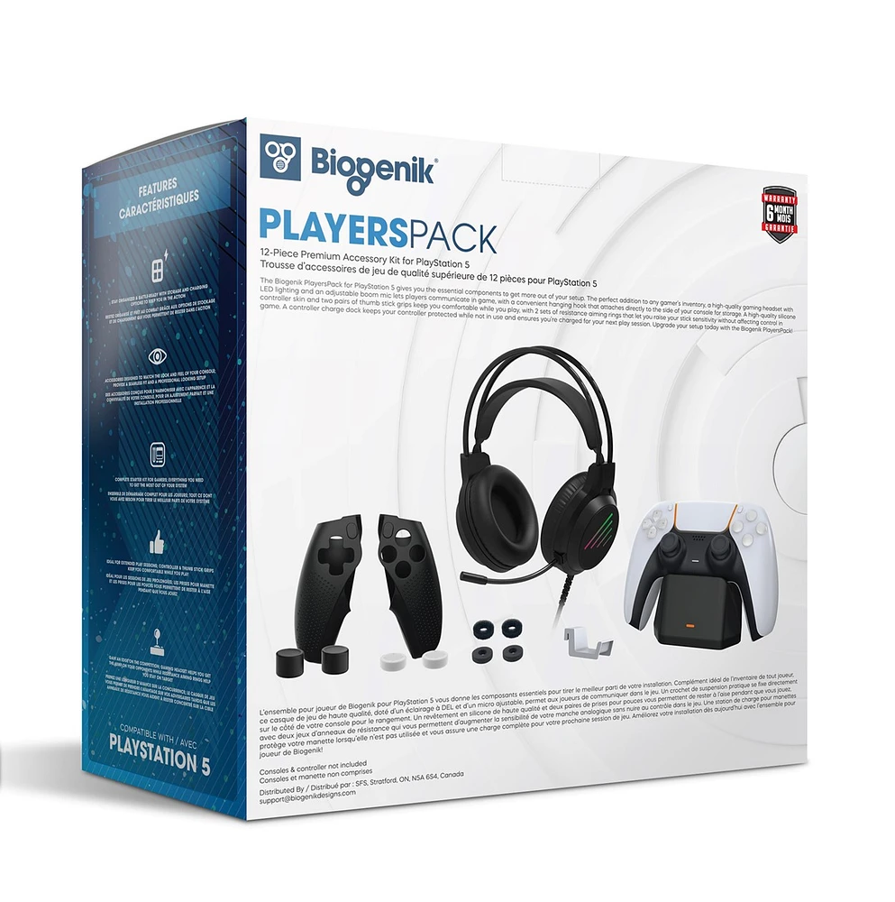 Biogenik Players Pack for PlayStation 5 