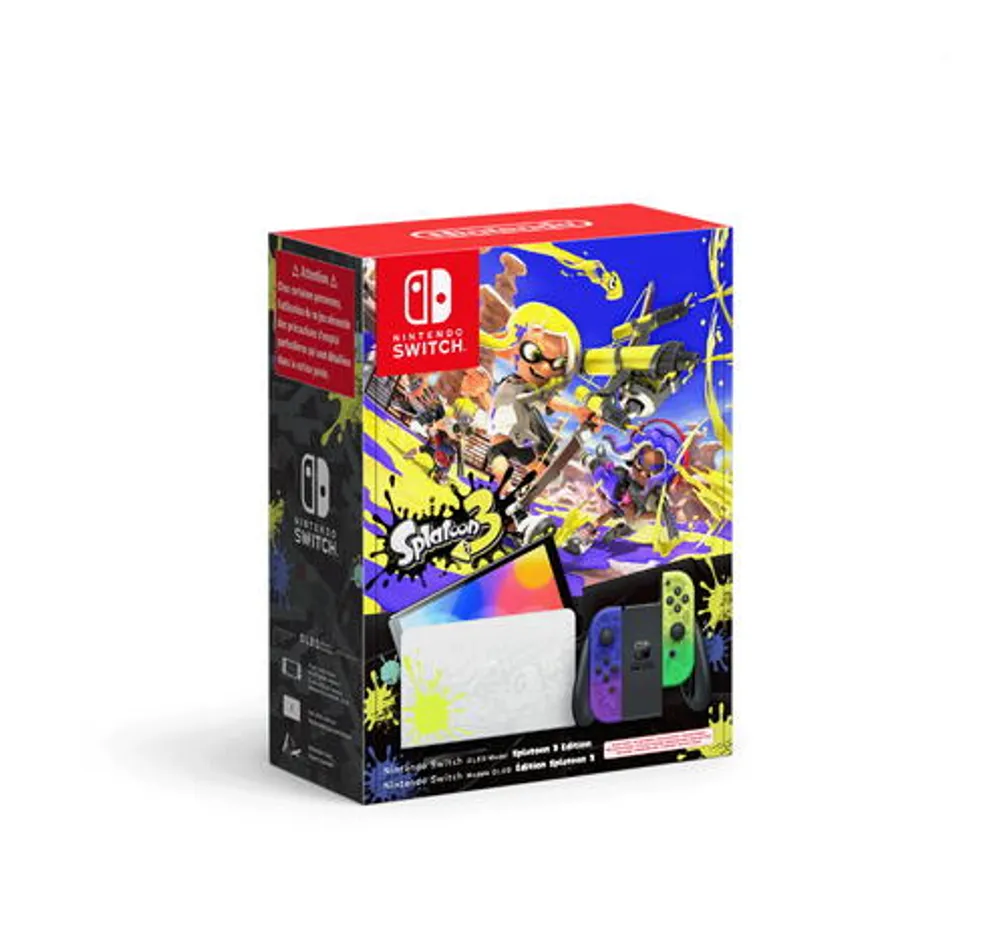 Nintendo Switch OLED Console - Splatoon 3 Edition 