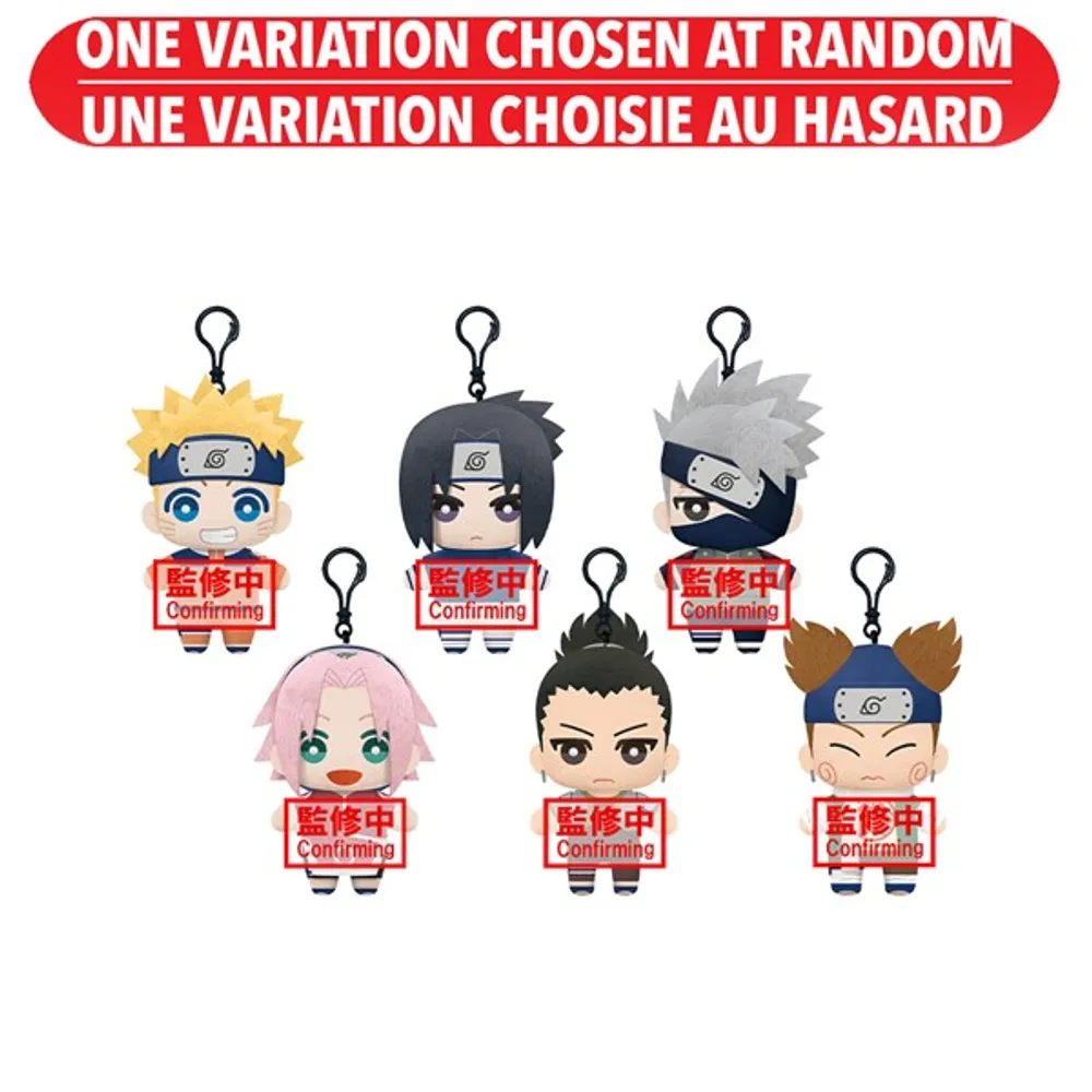Naruto Plush Hanger – One Variation Chosen at Random